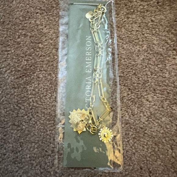 Victoria Emerson Jewelry - Victoria Emerson Gold Charm Necklace